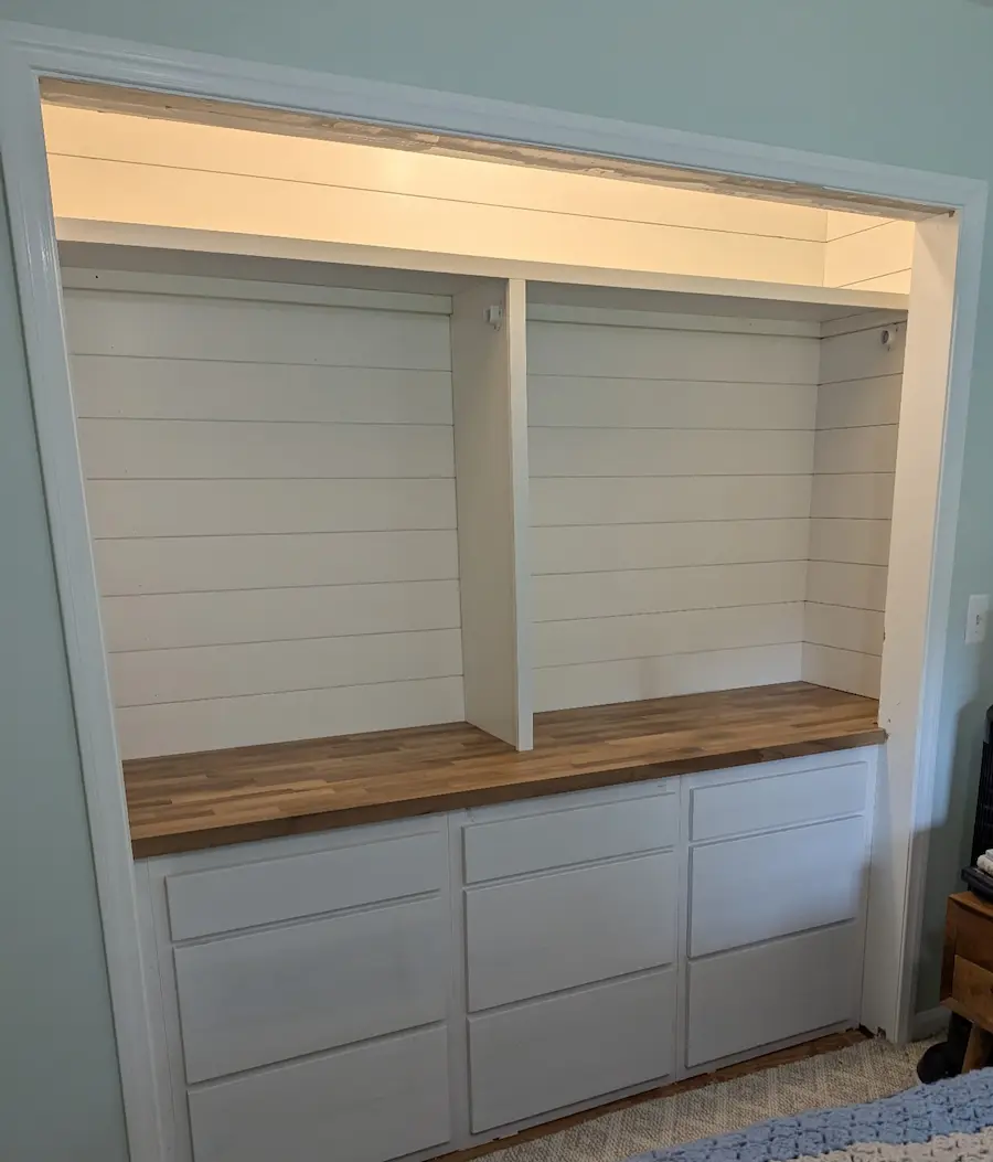 Built in closet
